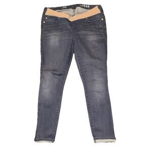 Gap 1969 Always Skinny Maternity Jeans Womens 10 30x30 Blue Stretch